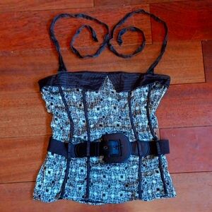 Belted Halter Top
